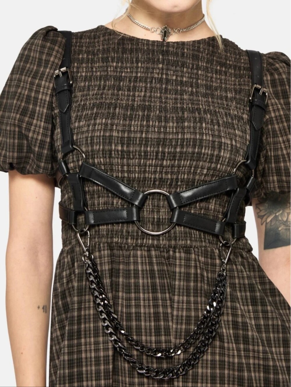 Velen Cut Out Chain Harness Size M/L